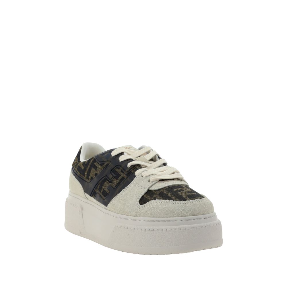 Fendi – FF Jacquard Platform Sneakers