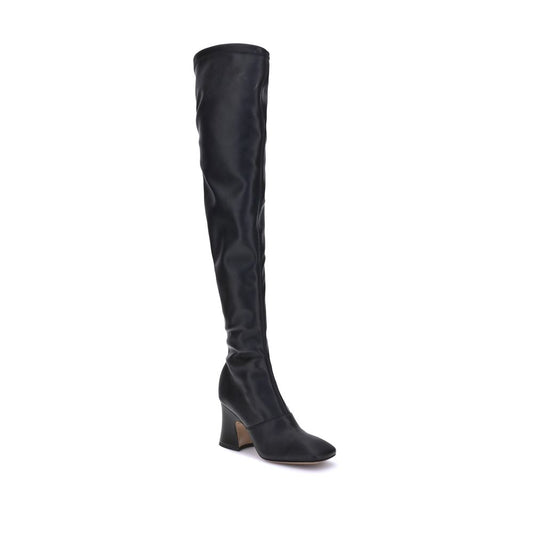 Chloé – Black High Leather Boots