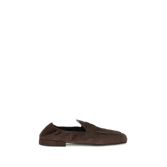 Prada – Suede Shuffle Loafers