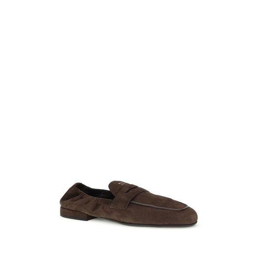 Prada – Suede Shuffle Loafers