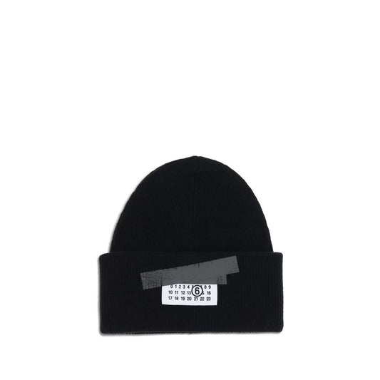 MM6 – Black Beanie Hat