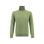 Saint Laurent - Green Wool Turtleneck