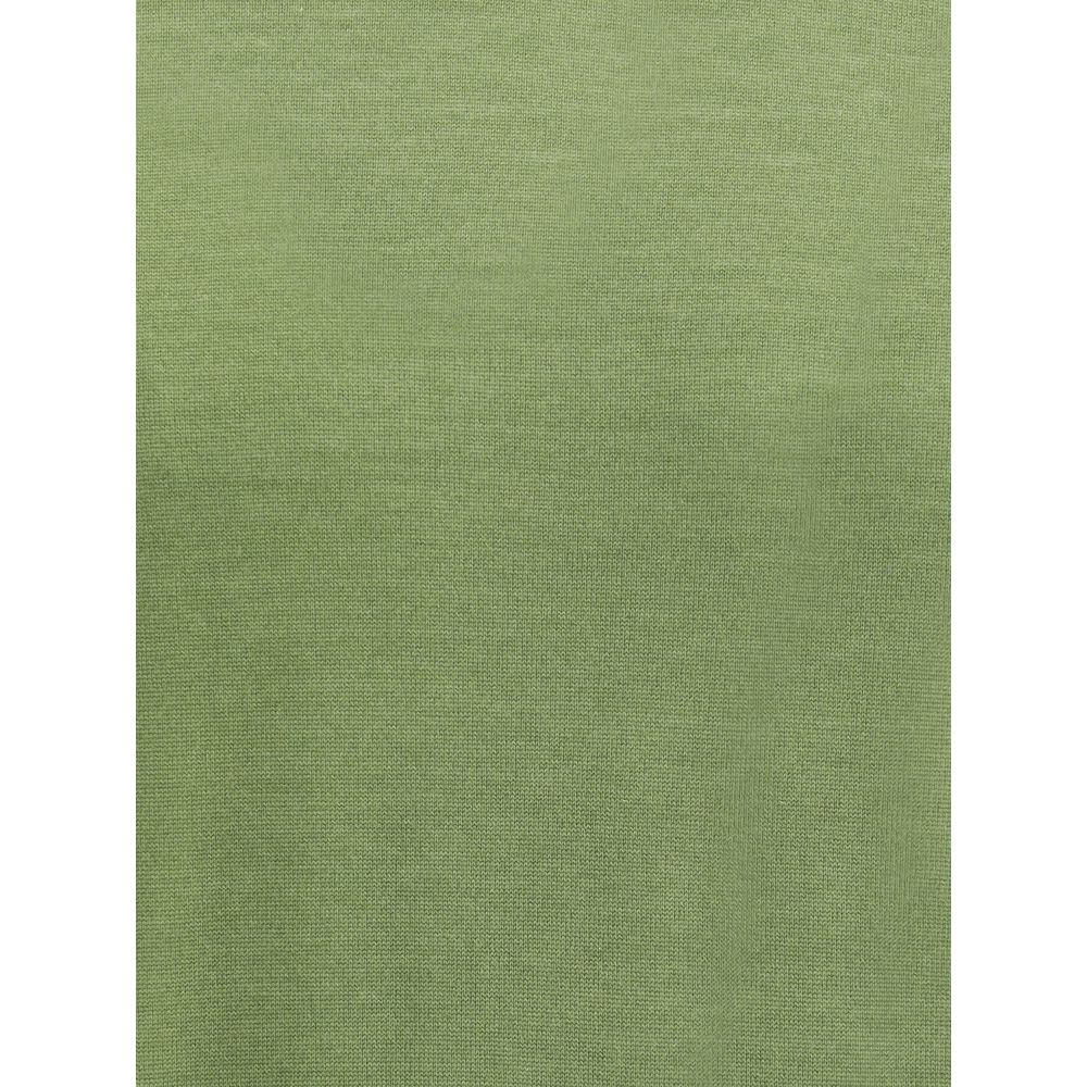 Saint Laurent - Green Wool Turtleneck