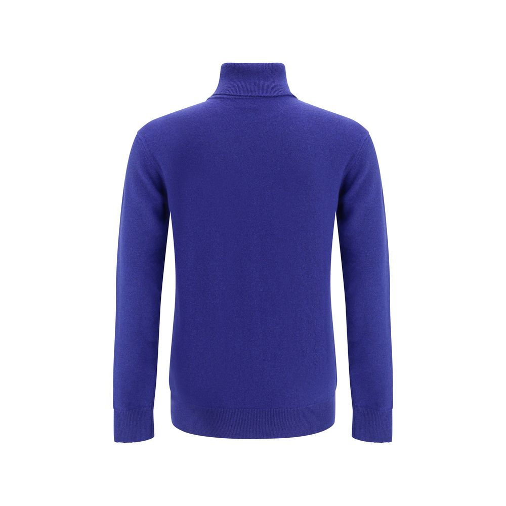Saint Laurent - Blue Cashmere Cashmere Sweater