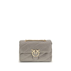 Pinko – Love Classic Quilted Calfskin Shoulder Bag