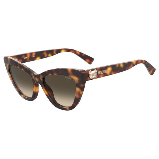 Moschino – Brown Havana Acetate Sunglasses