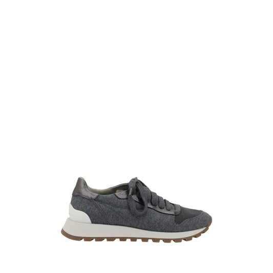 Brunello Cucinelli – Mélange Wool Sneakers