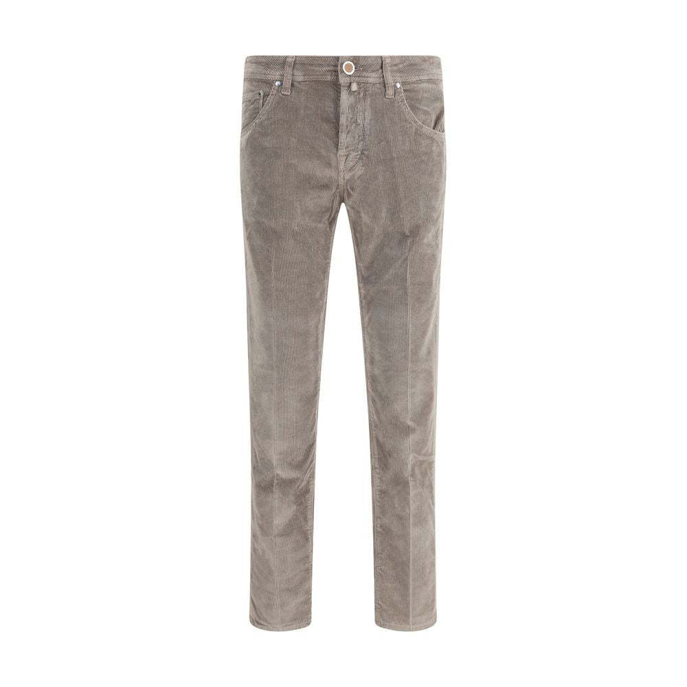 Jacob Cohen - Gray Cotton Casual Pants
