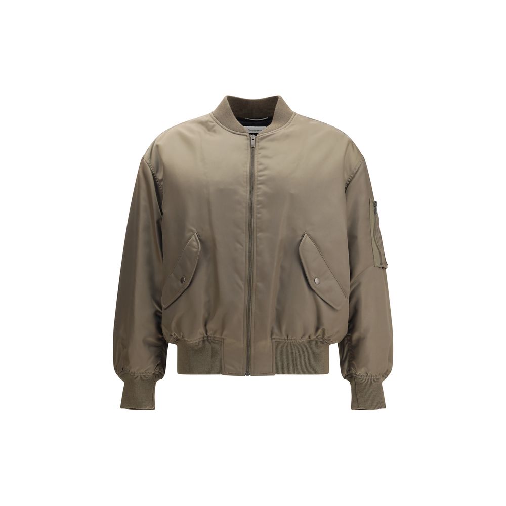 Saint Laurent - Bicolor Polyamide Bomber