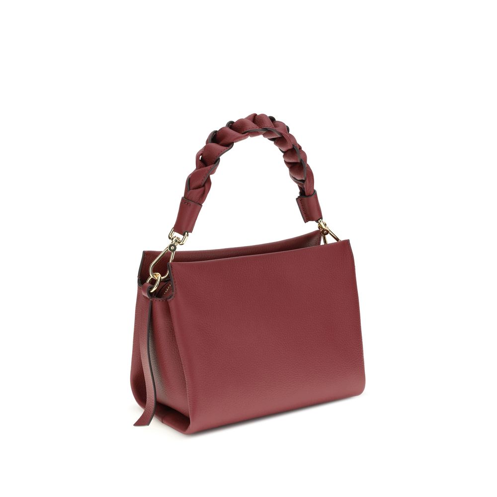 Coccinelle – Boheme Garnet Leather Handbag