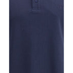 Saint Laurent - Blue Cotton Polo Shirt