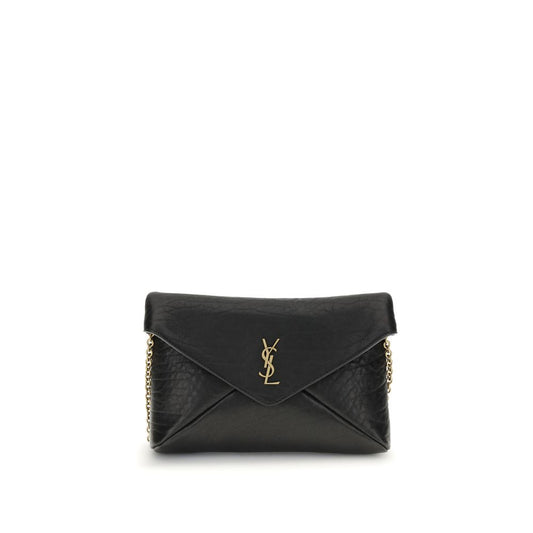 Saint Laurent – Black Cassandre Chain