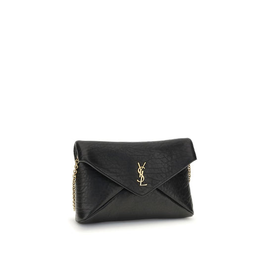 Saint Laurent – Black Cassandre Chain