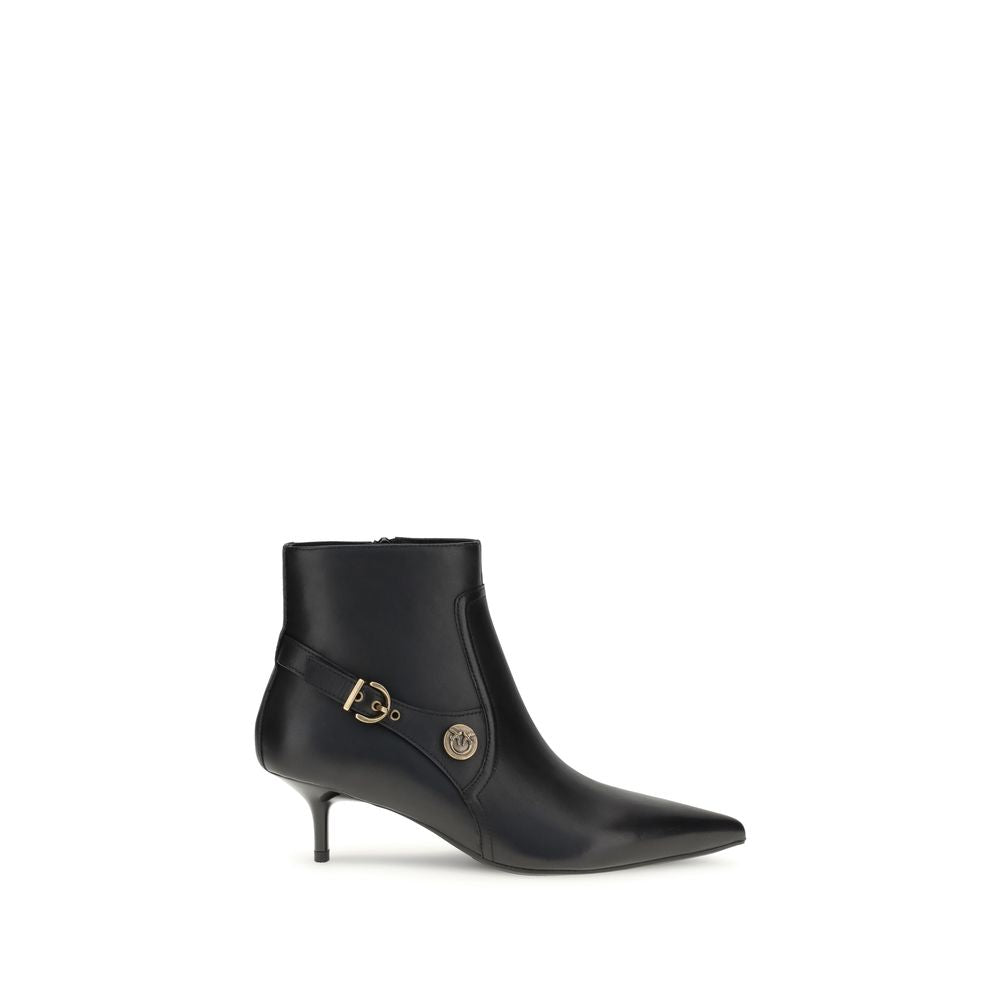PINKO - Leather Ankle Boots