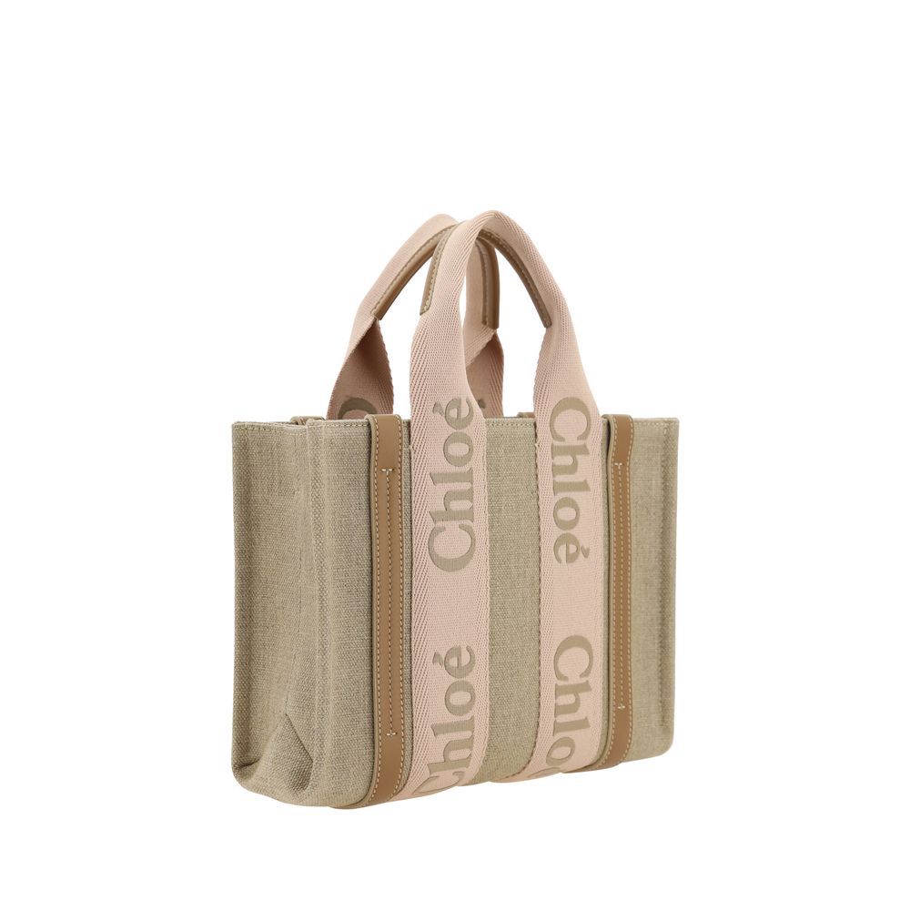 Chloé – Woody Linen Handbag