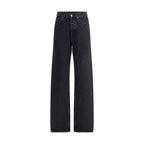 Saint Laurent - Black Cotton Slim Fit Jeans