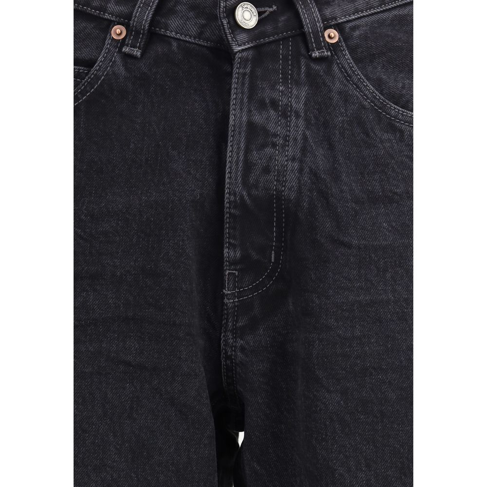 Saint Laurent - Black Cotton Slim Fit Jeans