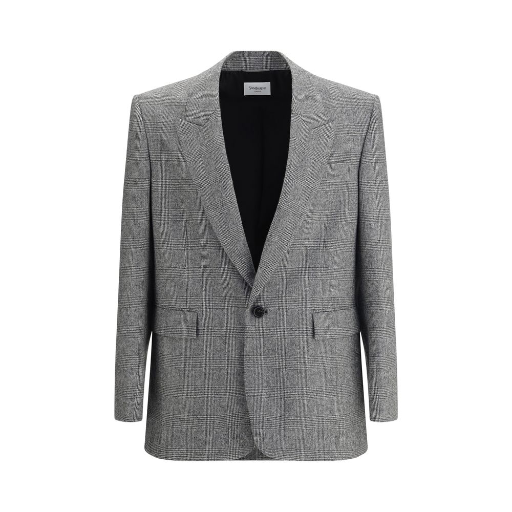 Saint Laurent - Gray Wool Clothing