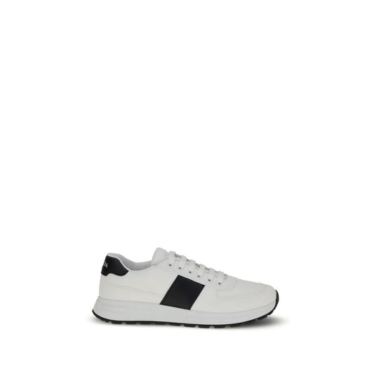 Prada – Two-Tone Leather Sneakers