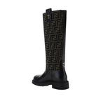 Fendi – FF Jacquard Boots