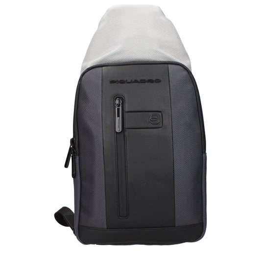 Piquadro – Grey Fabric Backpack