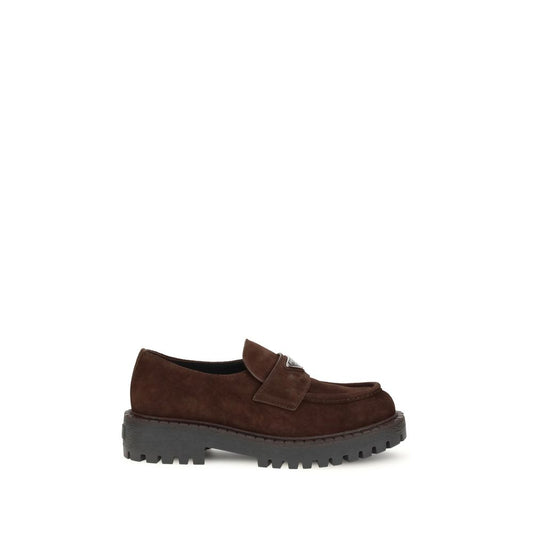 Prada – Suede Loafers