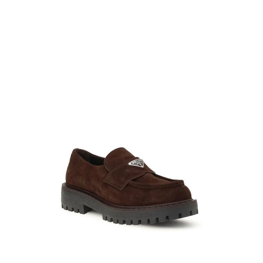 Prada – Suede Loafers