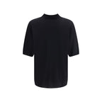 Saint Laurent - Black Wool Polo Shirt