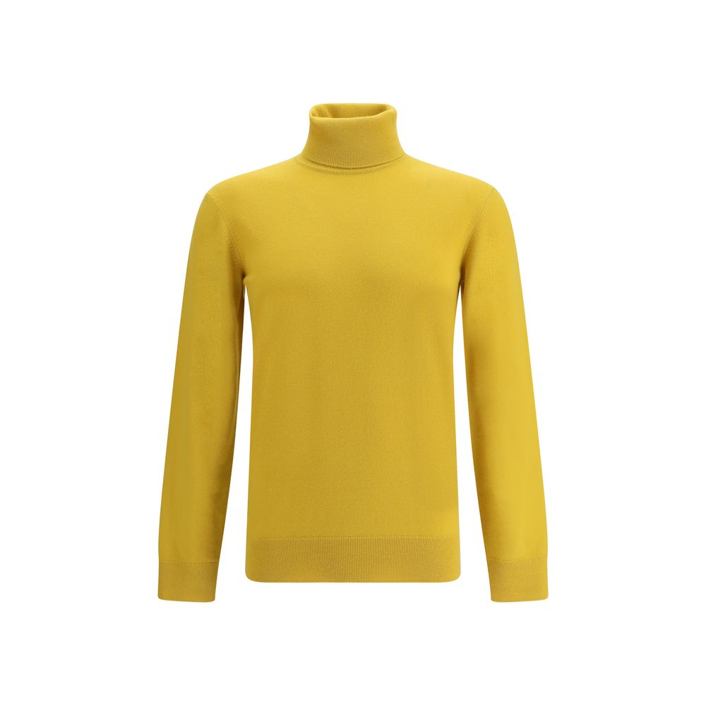 Saint Laurent - Yellow Cashmere Turtleneck