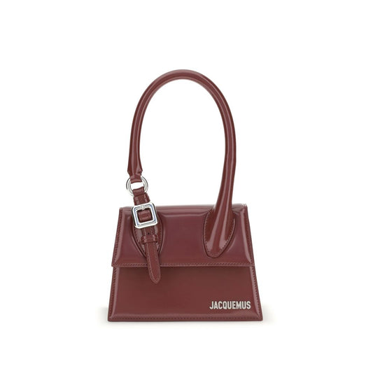 Jacquemus – Burgundy Leather Le Chiquito Bag
