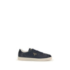 Prada – Navy Blue Leather Sneakers