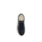 Prada – Navy Blue Leather Sneakers
