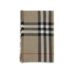 Burberry - Beige Wool Scarf