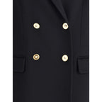 Versace - Black Cashmere Coat