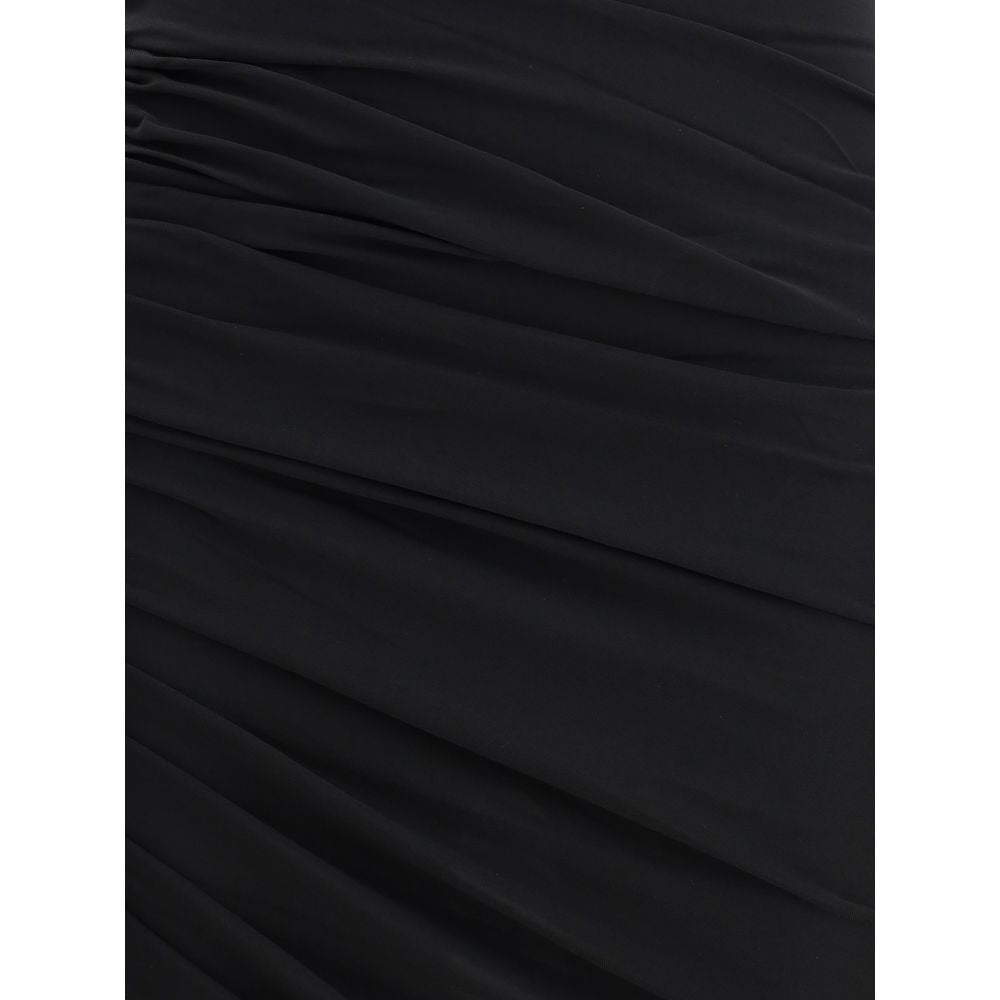 Jacquemus - Black Acetate Casual Dress