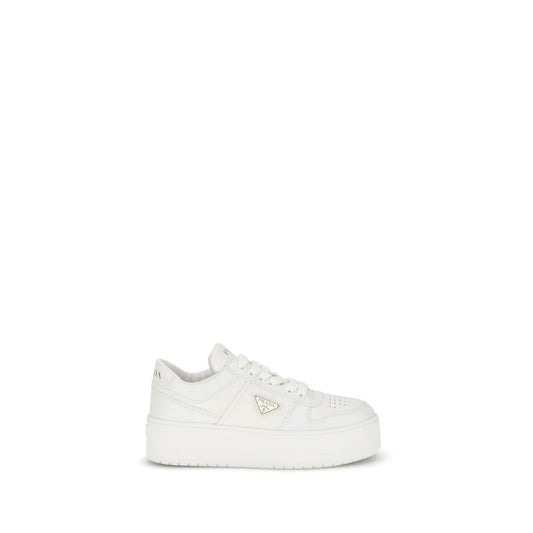 Prada – Downtown Bold Leather Sneakers