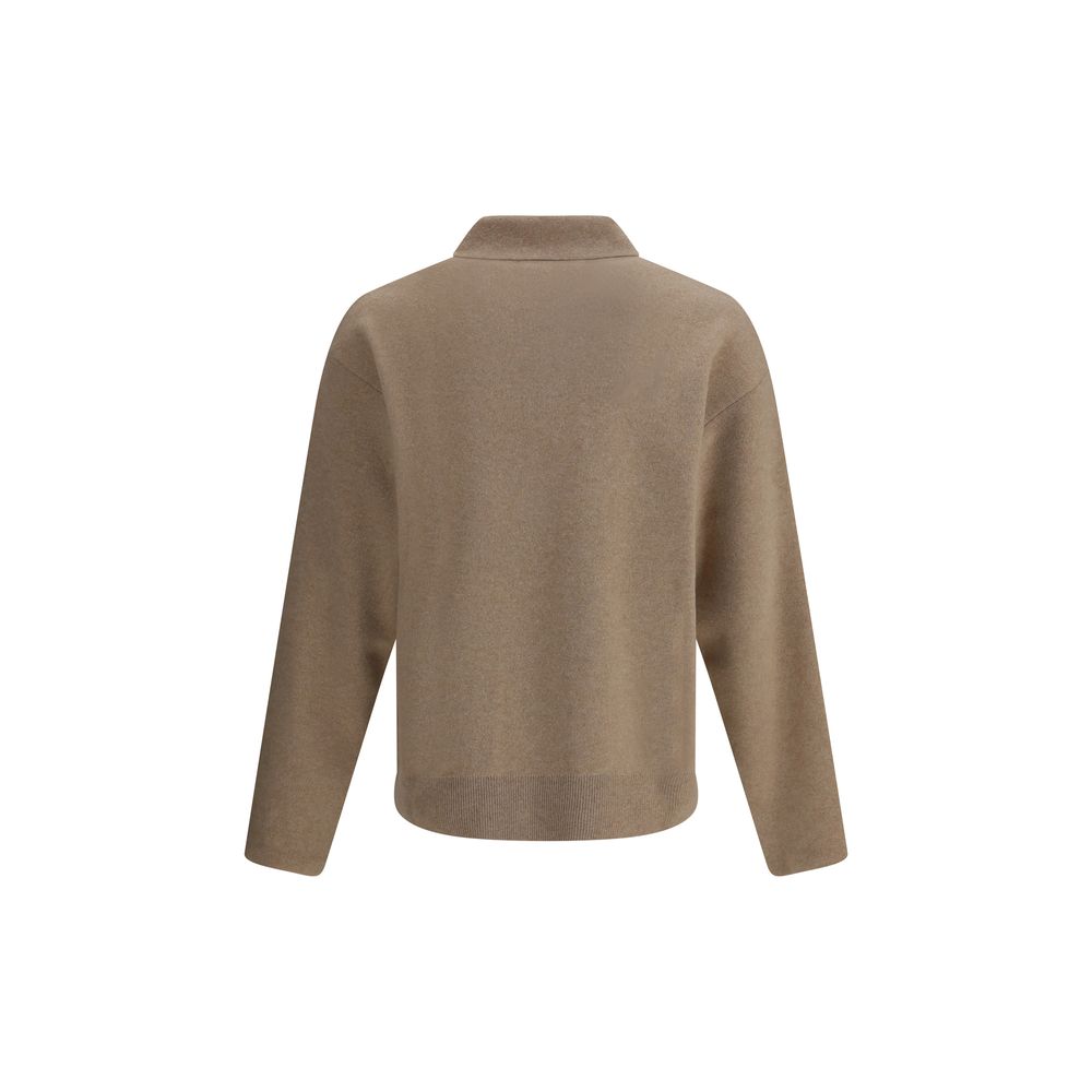 Jacquemus - Beige Merino Wool Sweatshirt