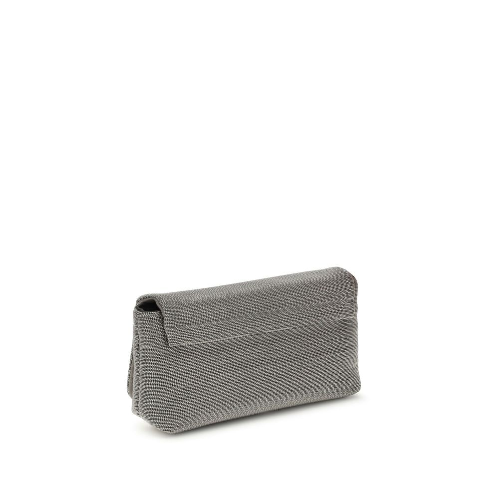 Brunello Cucinelli - Precious Flap Shoulder Bag