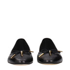 Chloé – Black Leather Ballet Flats