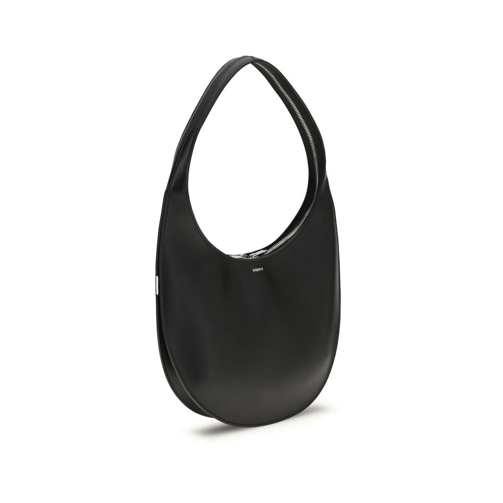 Coperni – Black Swipe Soft Medium Shoulder Bag