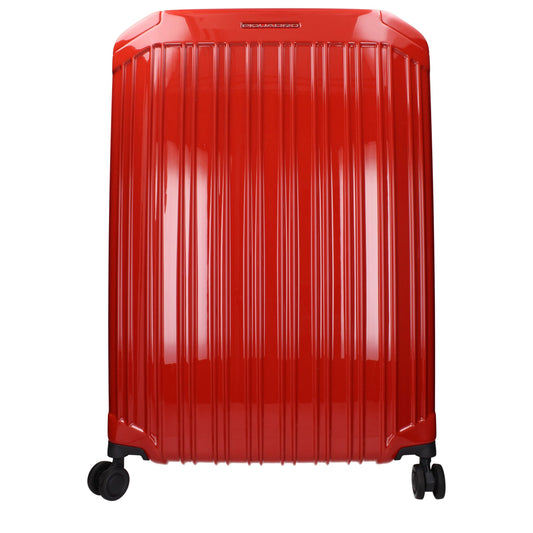 Piquadro – Red Polycarbonate Trolley