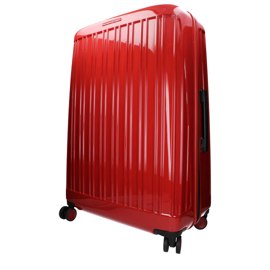 Piquadro – Red Polycarbonate Trolley