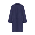 Tory Burch - Blue Wool Coat