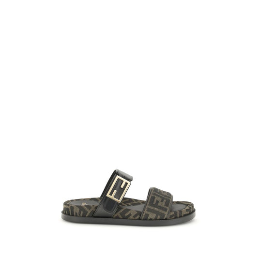 Fendi – FF Fabric Sandals