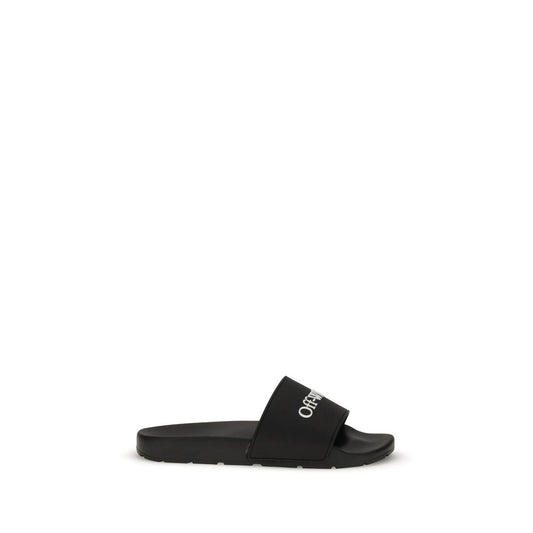 Off-White – Black Bookish Logo Slides