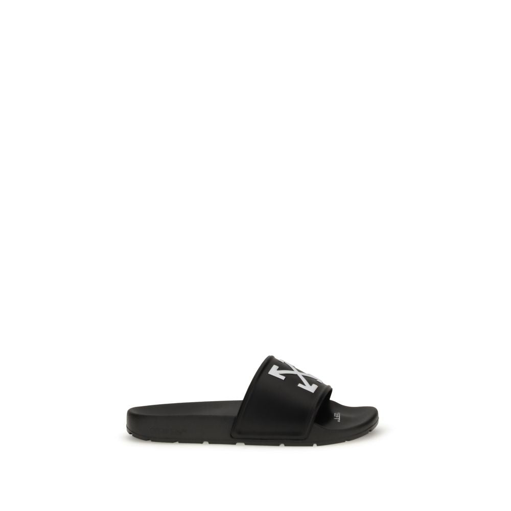 Off-White – Black Arrow Slides