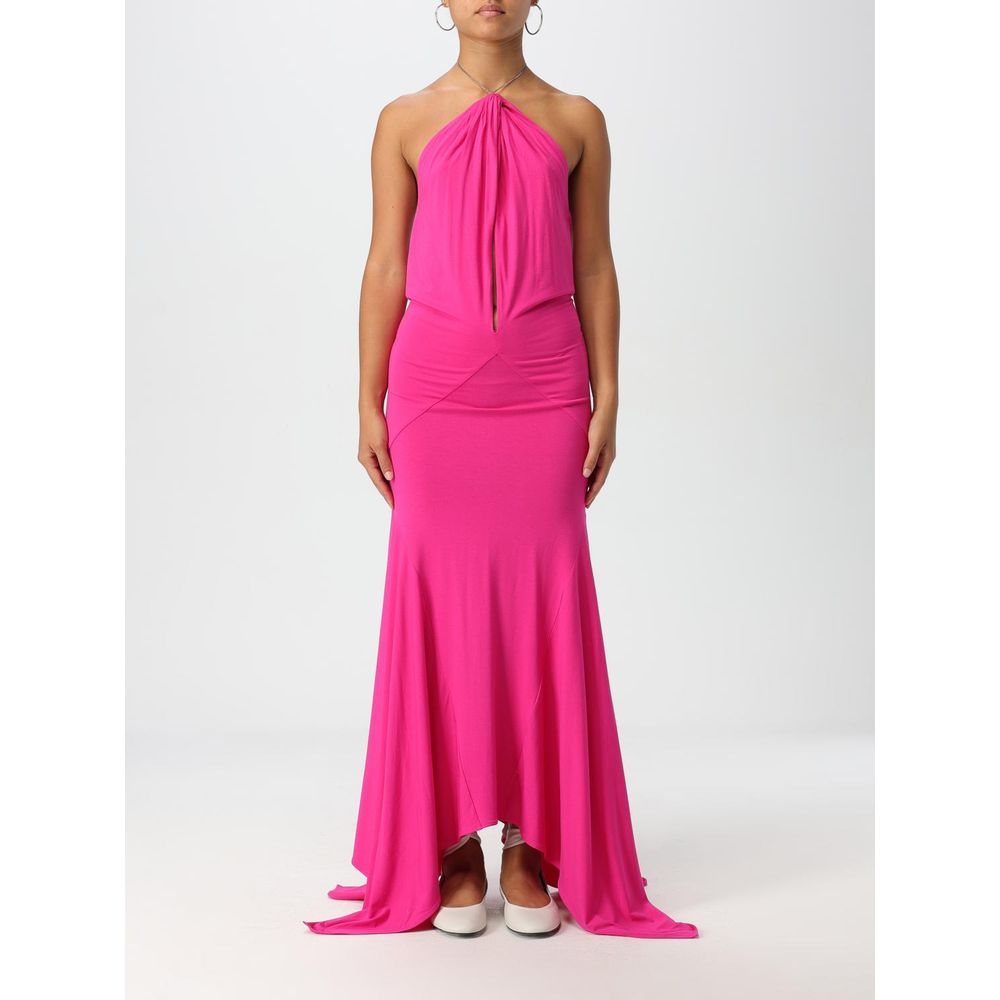 The Attico - Fuchsia Jersey Cocktail Dress