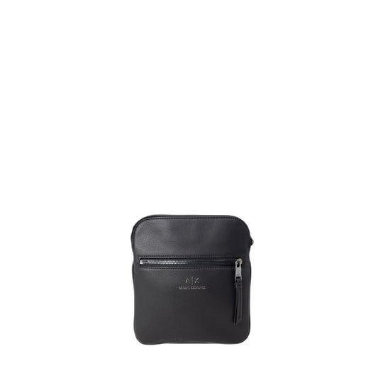 Armani Exchange – Black Polyester Messenger Bag