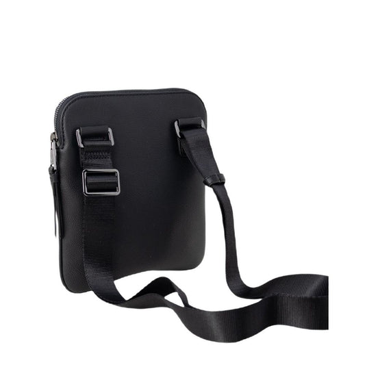 Armani Exchange – Black Polyester Messenger Bag