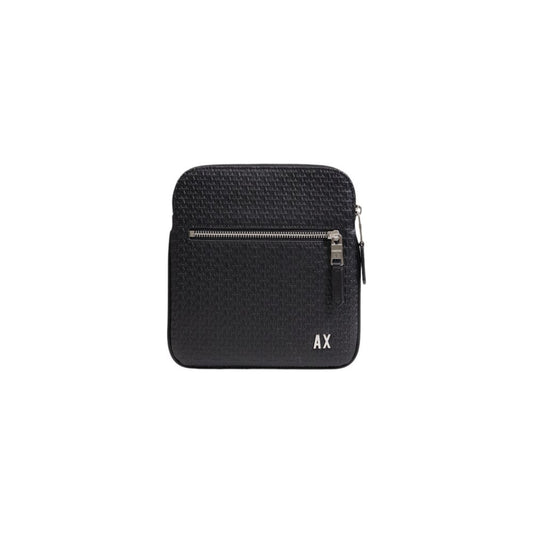 Armani Exchange – Black Polyester Messenger Bag